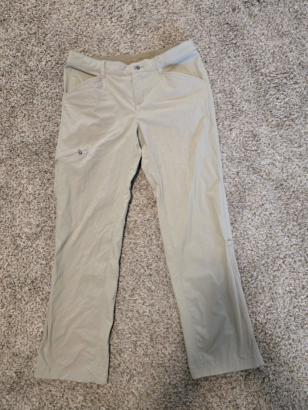 Patagonia Womens Tan Hiking Pants Sz 8